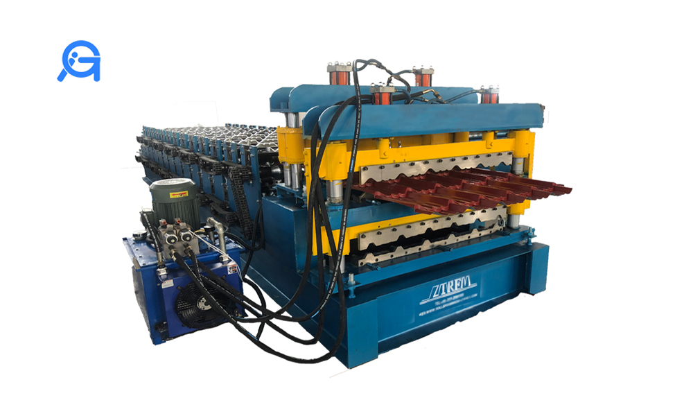 Double layers metal sheets roofing machine Double layers metal sheets roofing machine