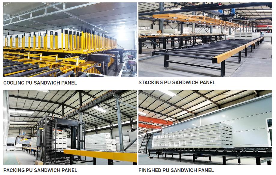 EPS/Rock Wool Sandwich Panel Machine Production Line