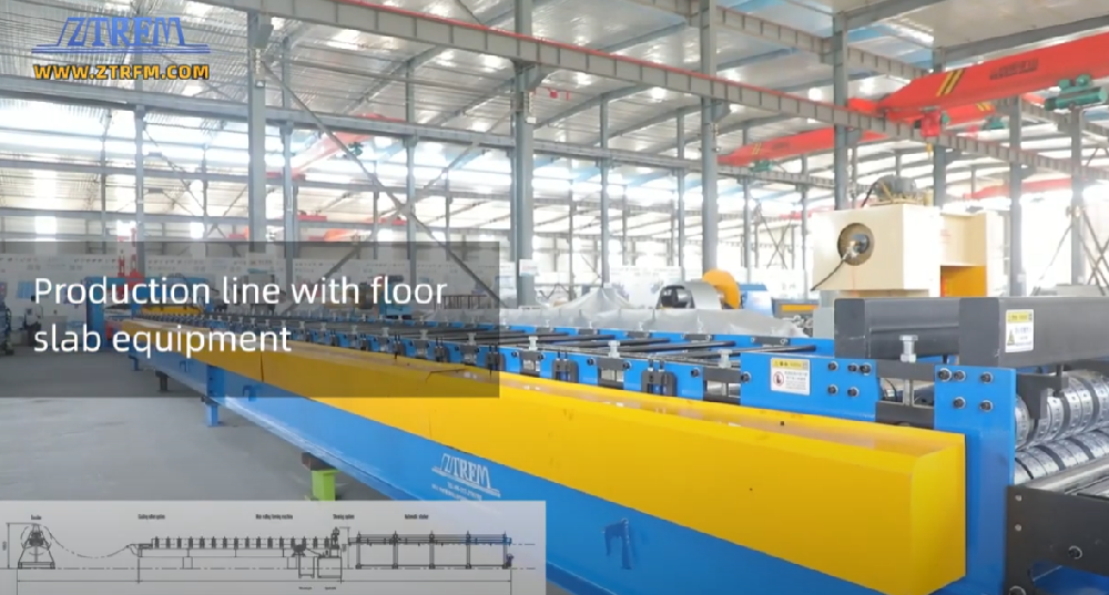 Floor deck roll forming machine: Versatile solution for construction projects Floor deck roll forming machine: Versatile solution for construction projects